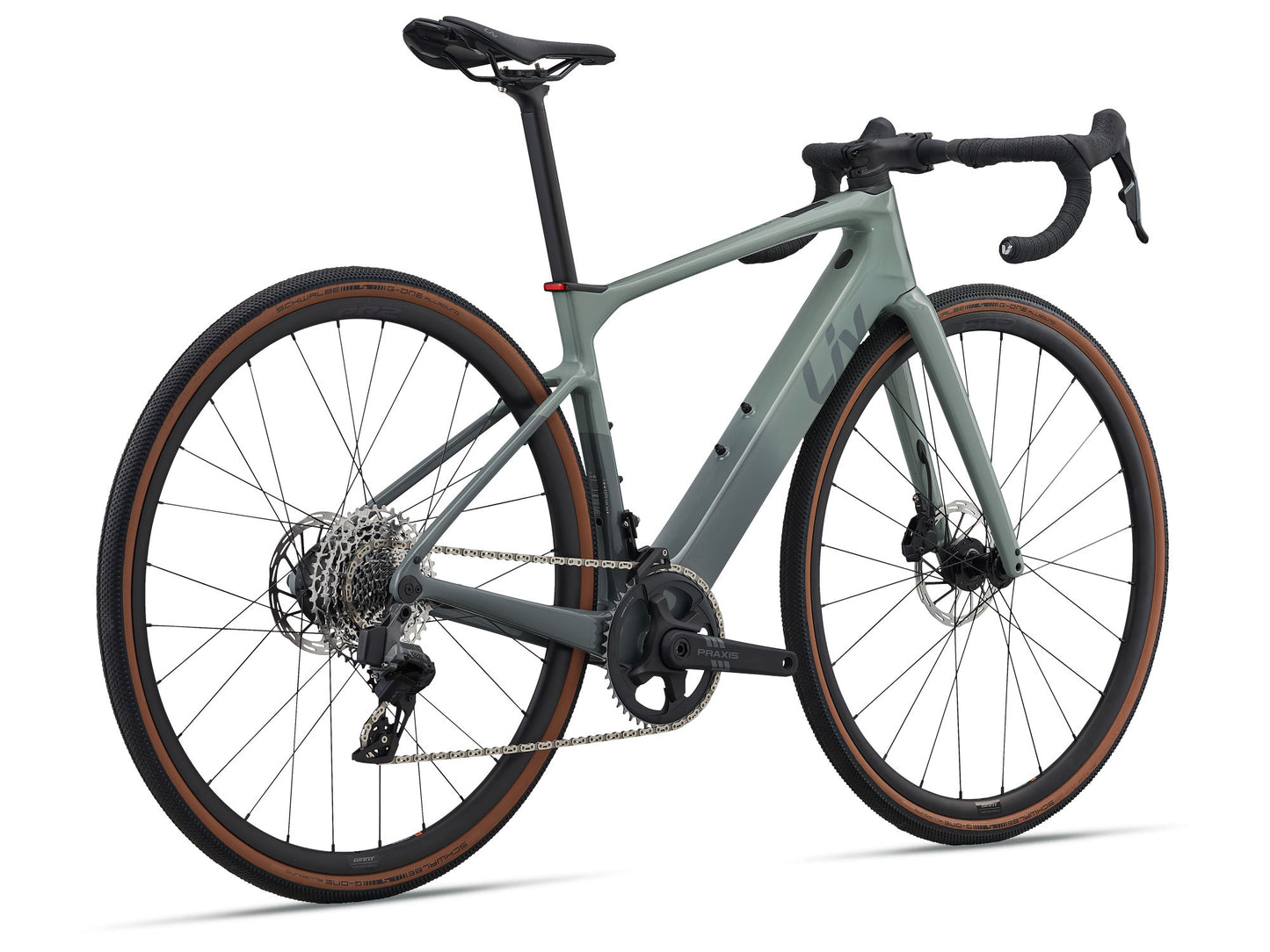 GIANT LIV AVAIL ADVANCED E+ ELITE AR eROAD BIKE 2026 EUCALYPTUS/OCEAN STORM