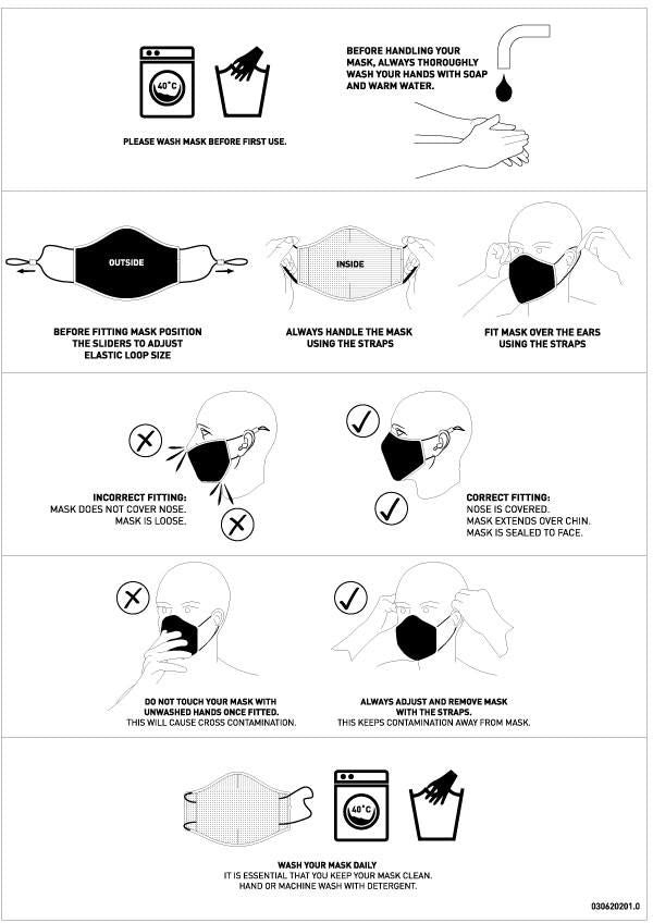 MADISON ELEMENT REUSABLE FACE COVERING
