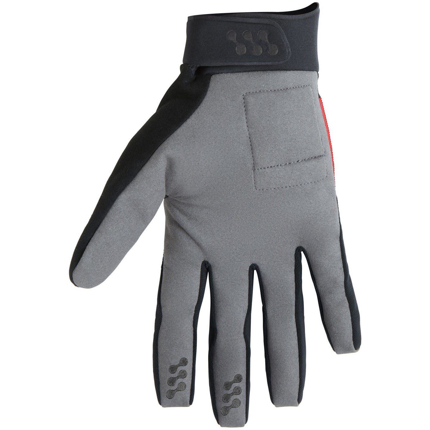 MADISON FREEWHEEL GEL PAD TRAIL GLOVES TRUE RED