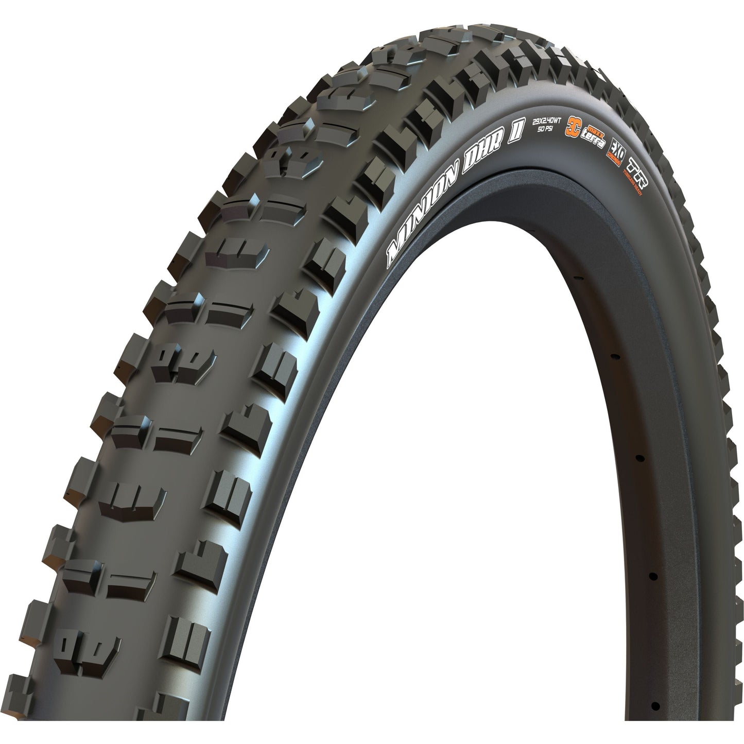 MAXXIS MINION DHR II 27.5x2.40 3C MAXXGRIP WT TR DD FOLDING TYRE