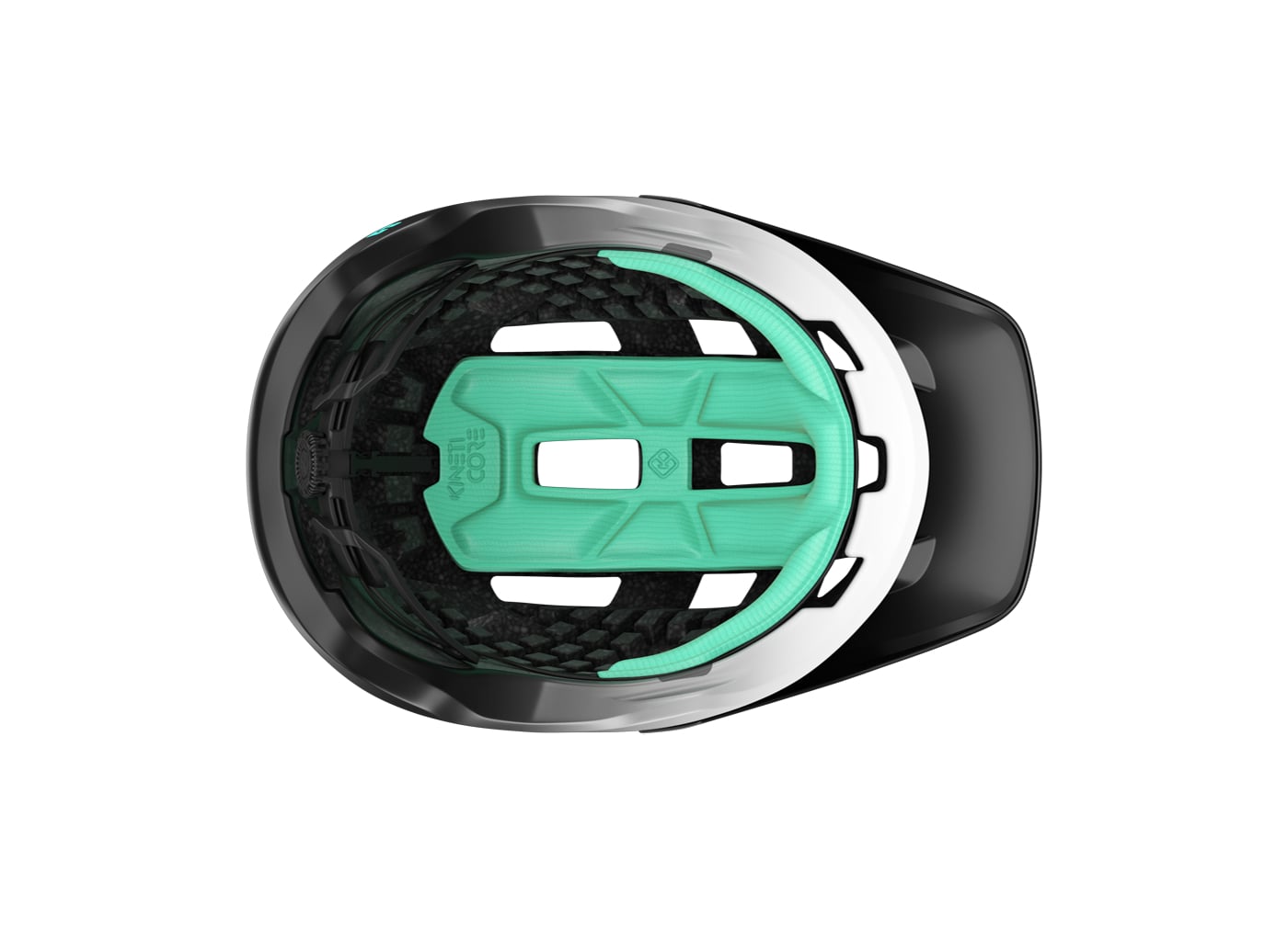 LAZER COYOTE KINETICORE MTB HELMET MATT WHITE BLACK