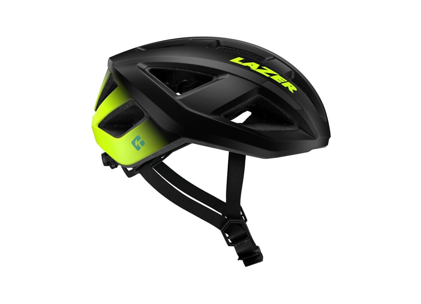 LAZER TONIC KINETICORE ROAD HELMET FLASH YELLOW MATTE BLACK