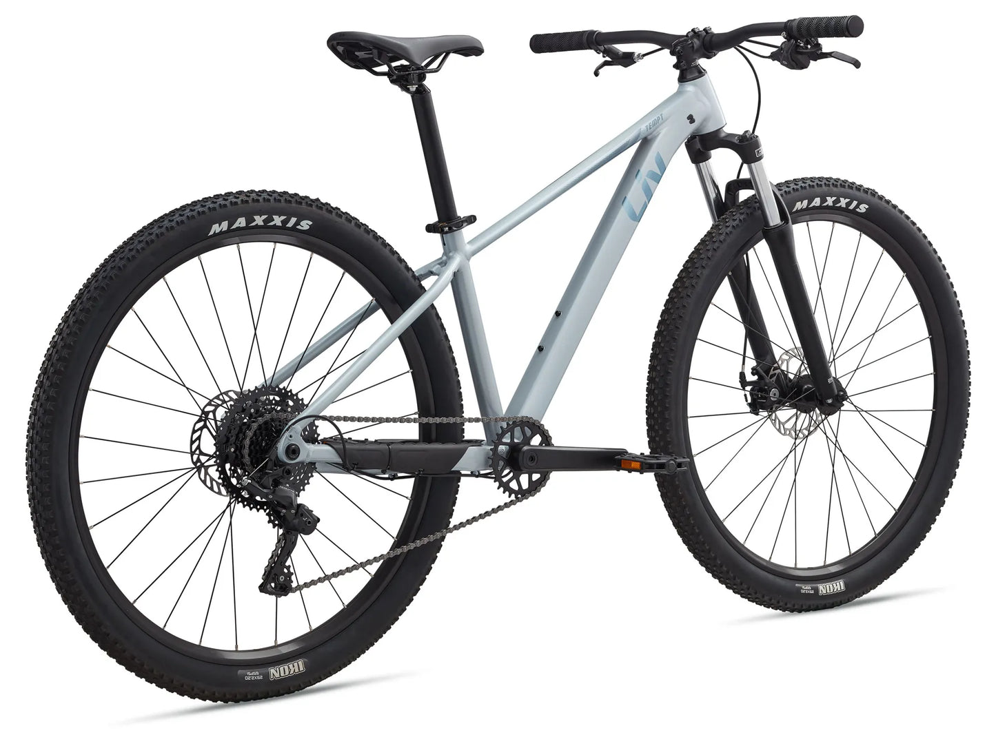 GIANT LIV TEMPT 4 HARDTAIL MTB BIKE 2025 SATIN NORDIC BREEZE/FROST SILVER