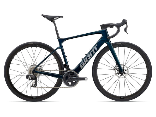 GIANT DEFY ADVANCED E+ ELITE 0 eROAD BIKE 2026 MARIANA BLUE