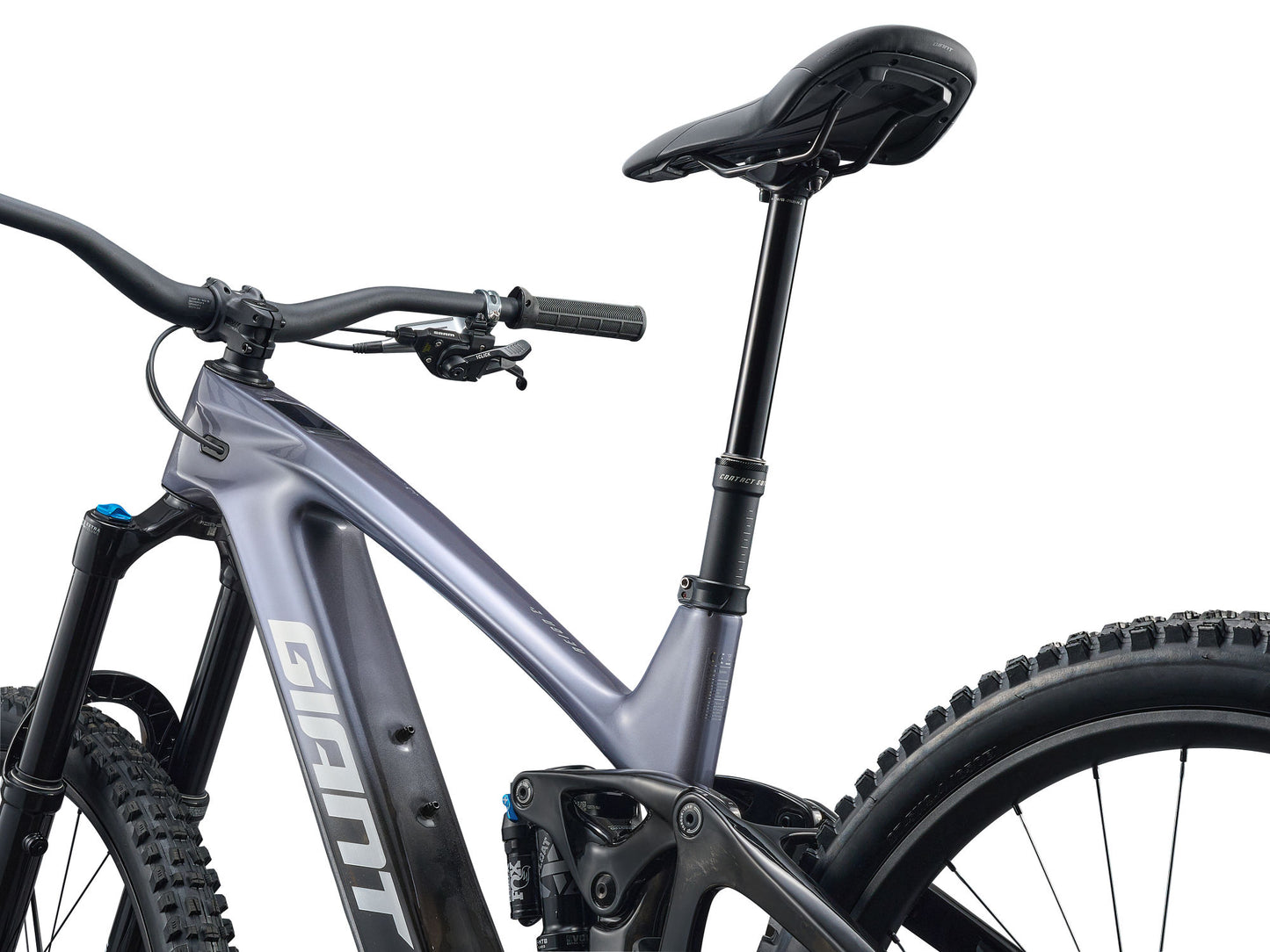 GIANT REIGN ADVANCED E+ 1 eMTB BIKE 2026 MERCURY/CARBON SMOKE