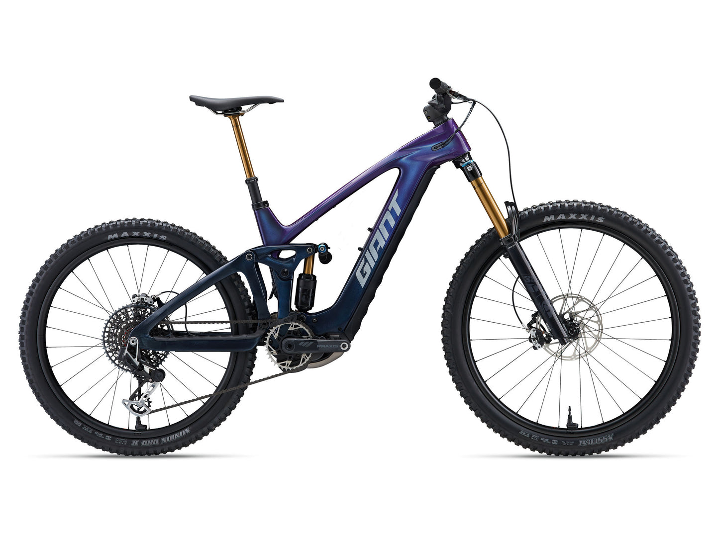 GIANT REIGN ADVANCED E+ 0 eMTB BIKE 2026 PURPLE HAZE/METALLIC NAVY