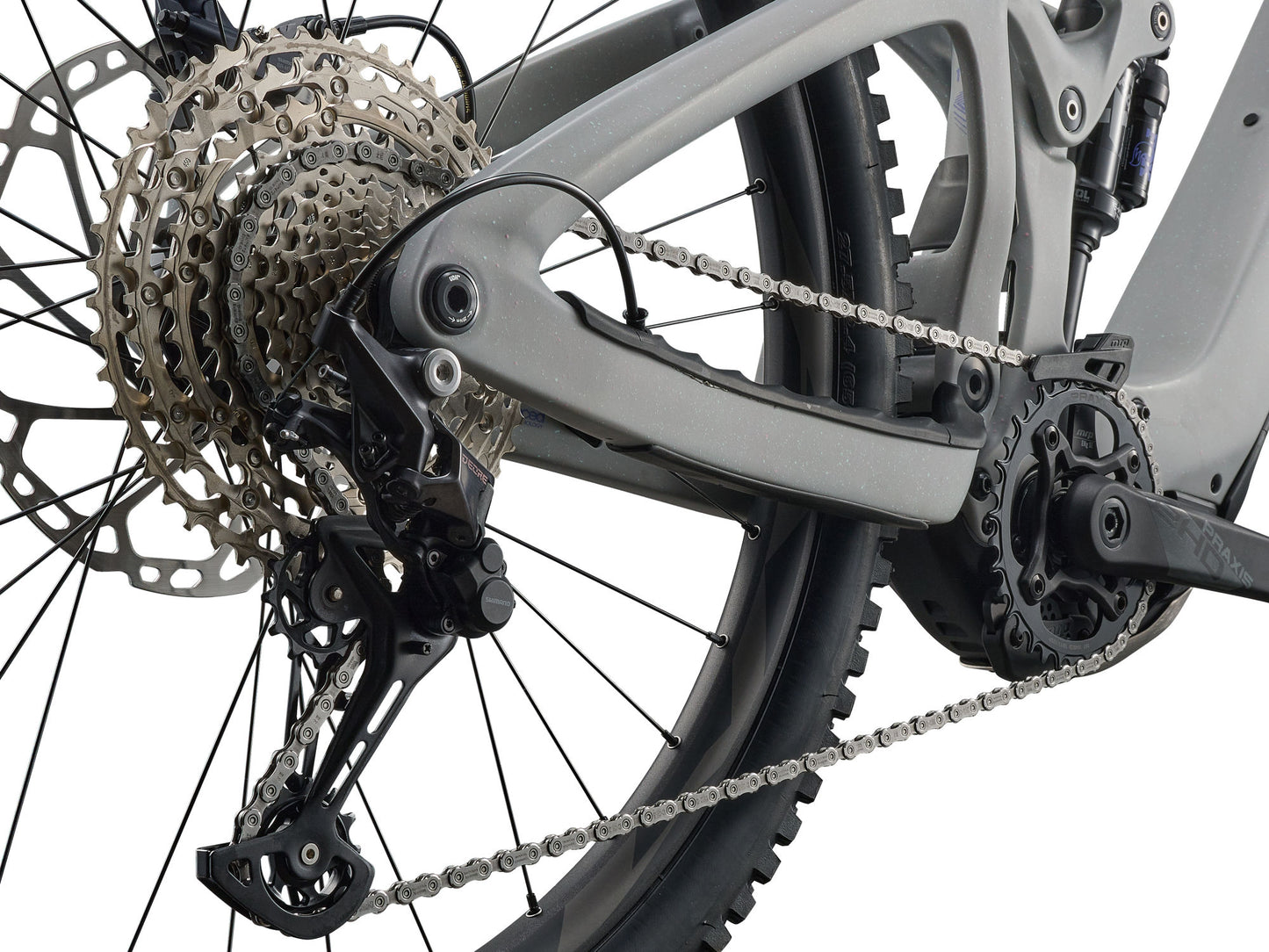GIANT REIGN ADVANCED E+ 2 eMTB BIKE MOON DUST