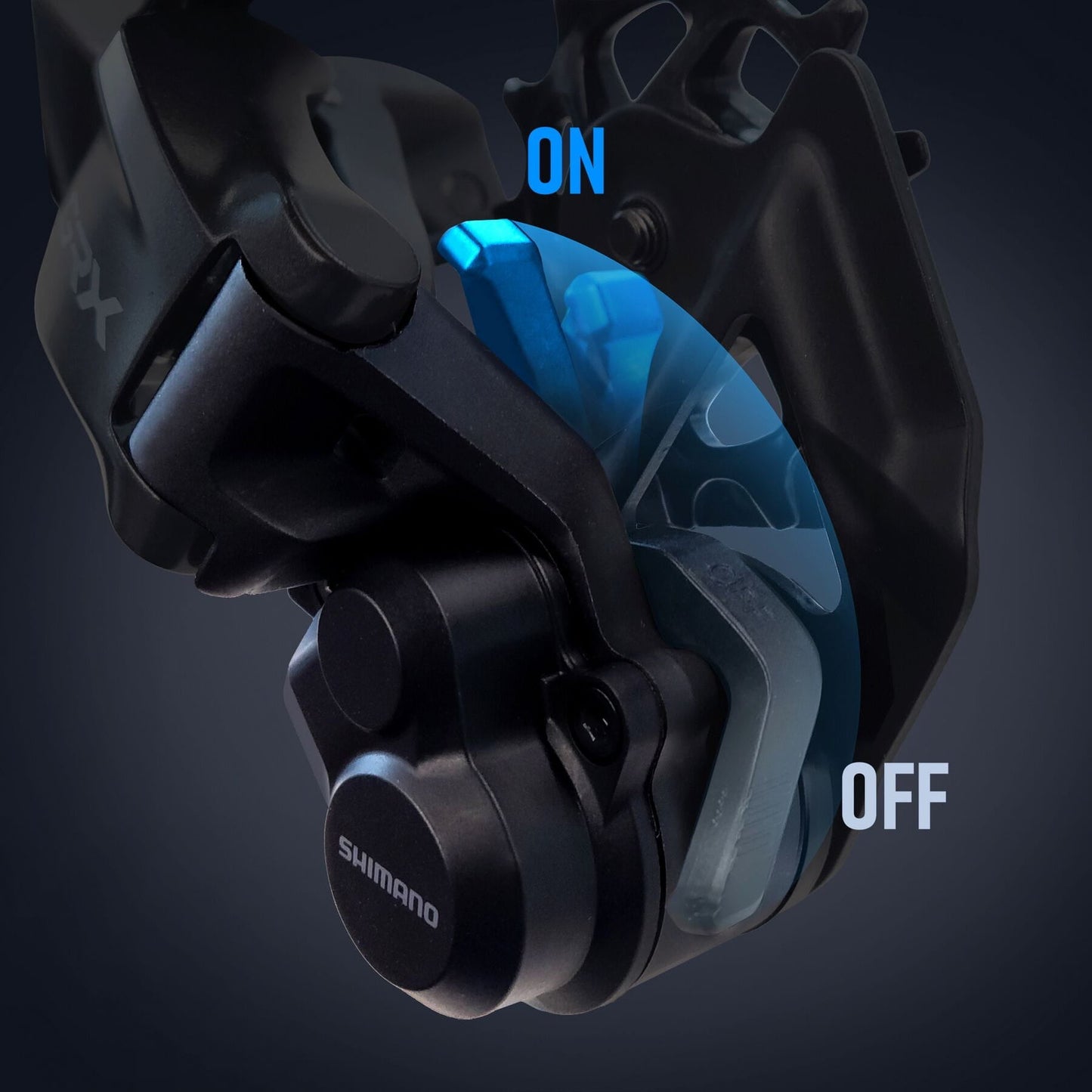 SHIMANO GRX Di2 RD-RX825 2x12-SPEED REAR DERAILLEUR
