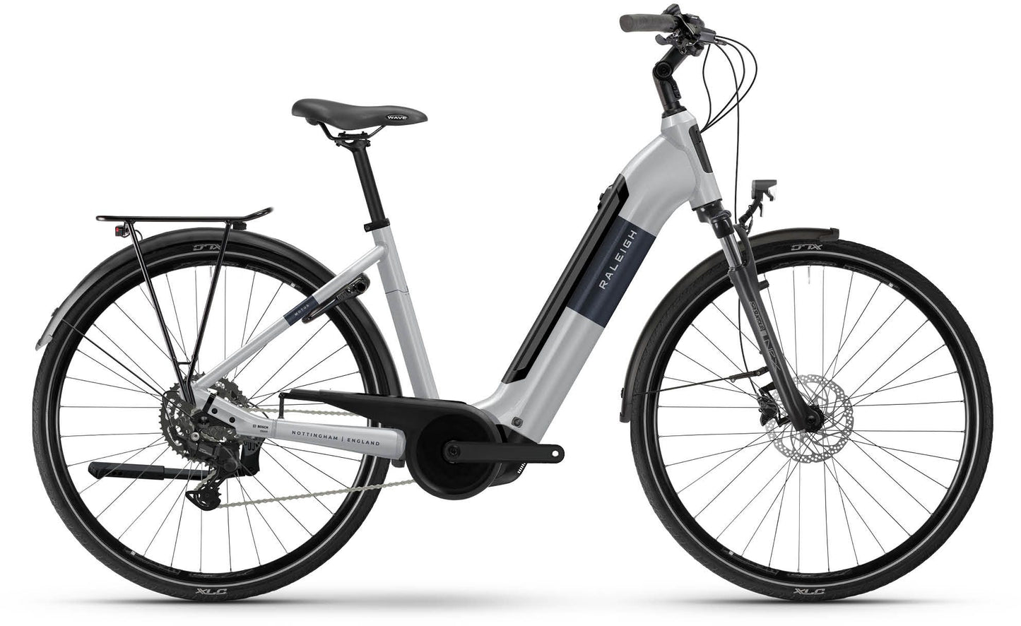 RALEIGH MOTUS LOW STEP HYBRID eBIKE 2026 SPARKLING WHITE GLOSS