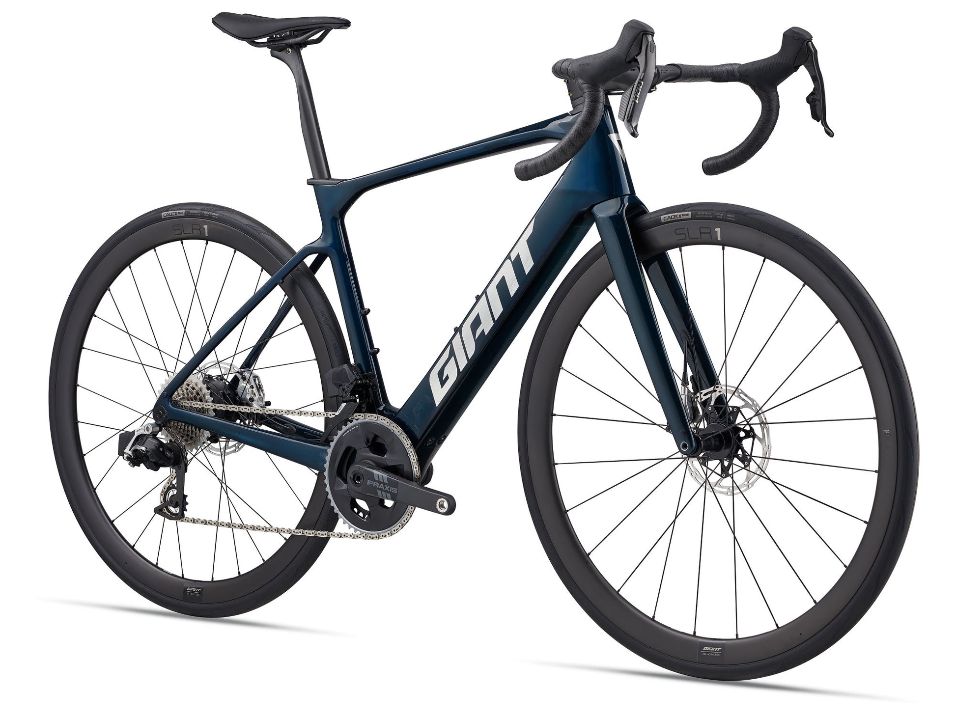 GIANT DEFY ADVANCED E+ ELITE 0 eROAD BIKE 2026 MARIANA BLUE