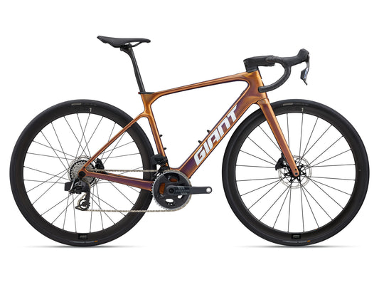 GIANT DEFY ADVANCED E+ ELITE 1 eROAD BIKE 2026 METEOR STORM