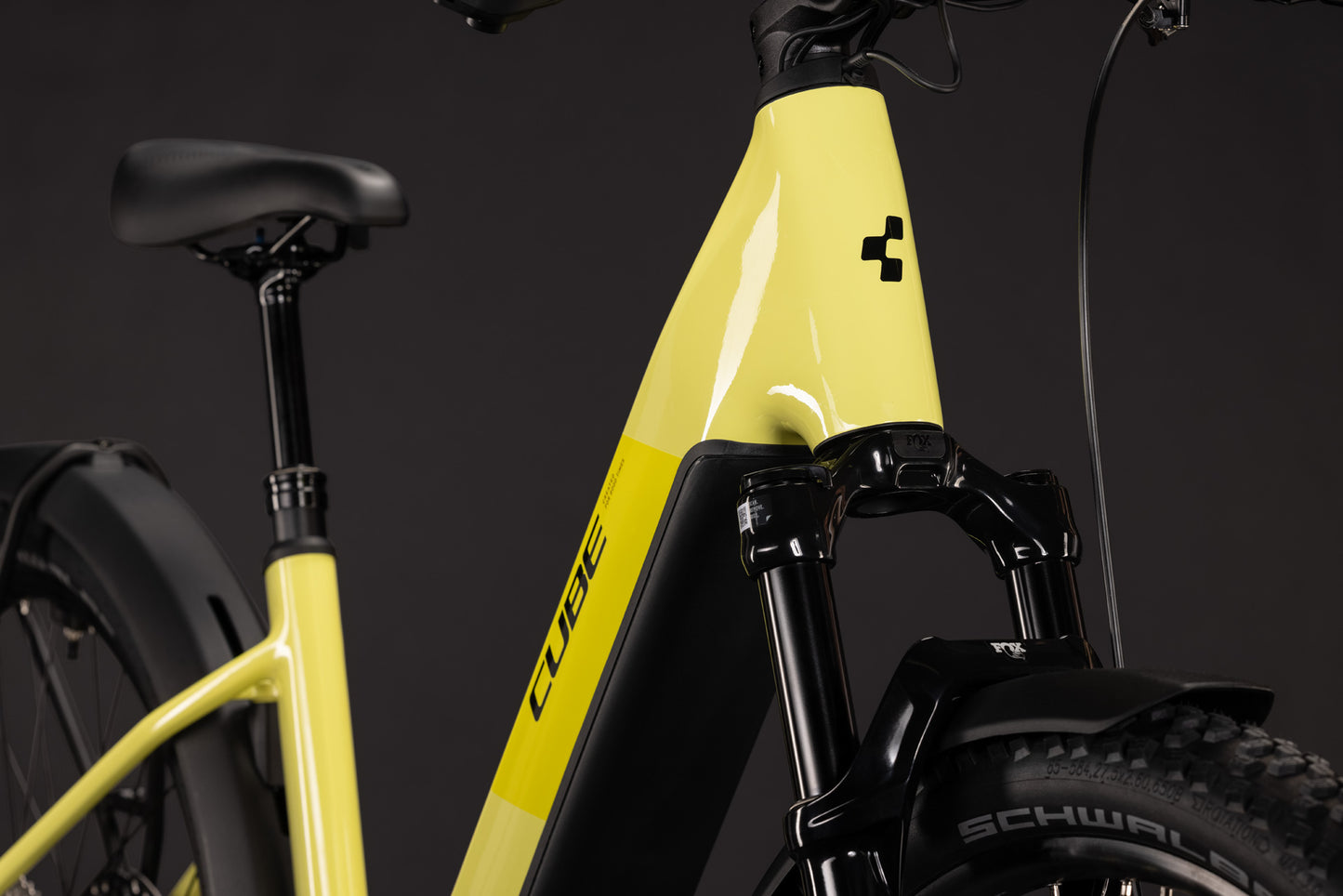 CUBE REACTION HYBRID RACE 800 FE eMTB BIKE 2027 BANANASPLIT 'N' BLACK (EASY ENTRY)