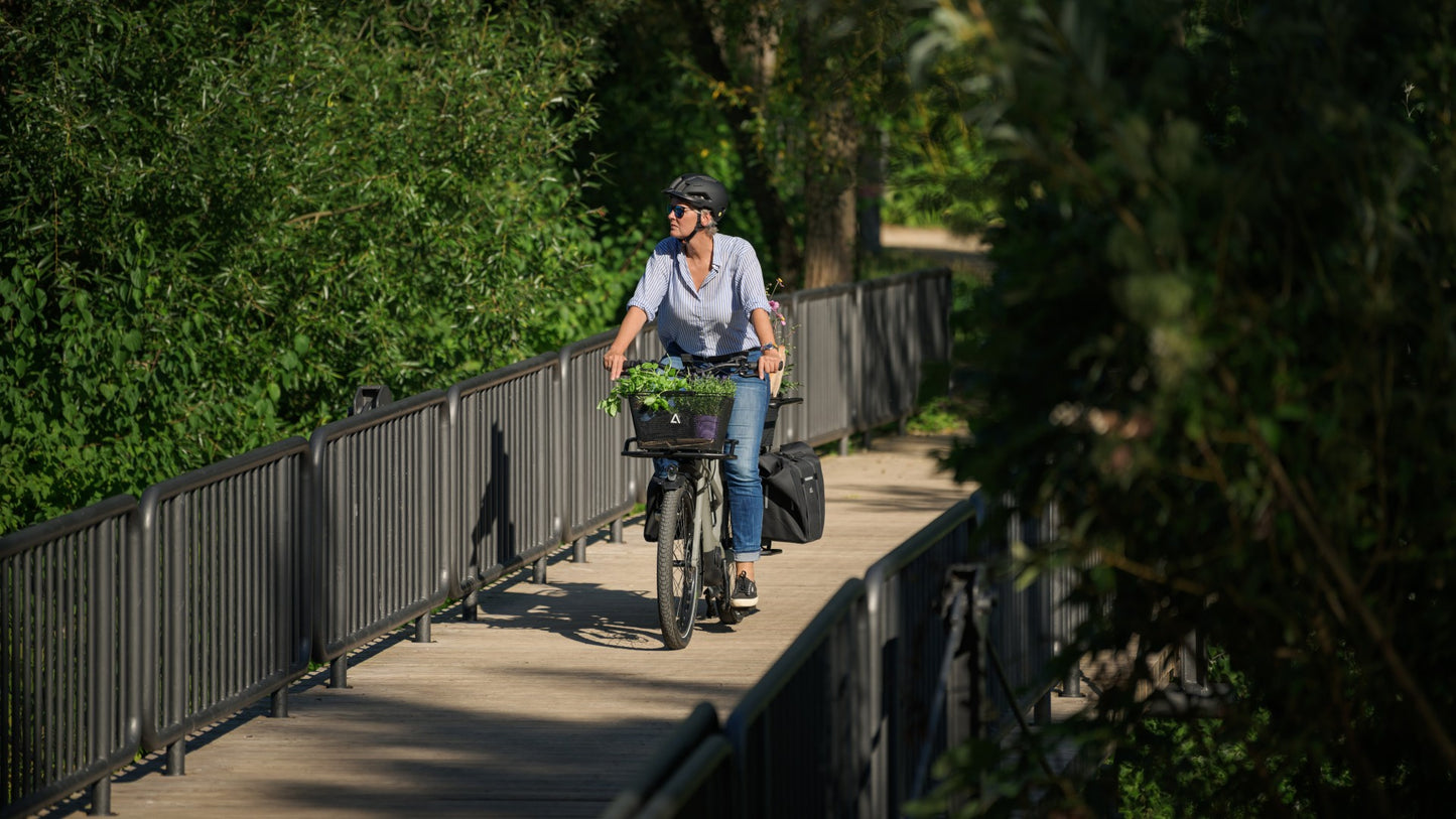 CUBE LONGTAIL HYBRID 800 CARGO eBIKE 2027 ARUBABLUE 'N' BLUE