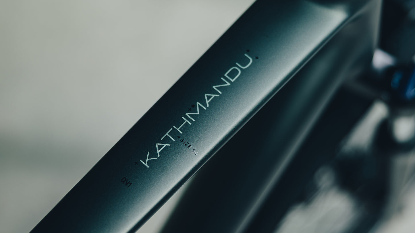 CUBE KATHMANDU ONE TOURING BIKE 2027 BLACKFOREST 'N' CHROME