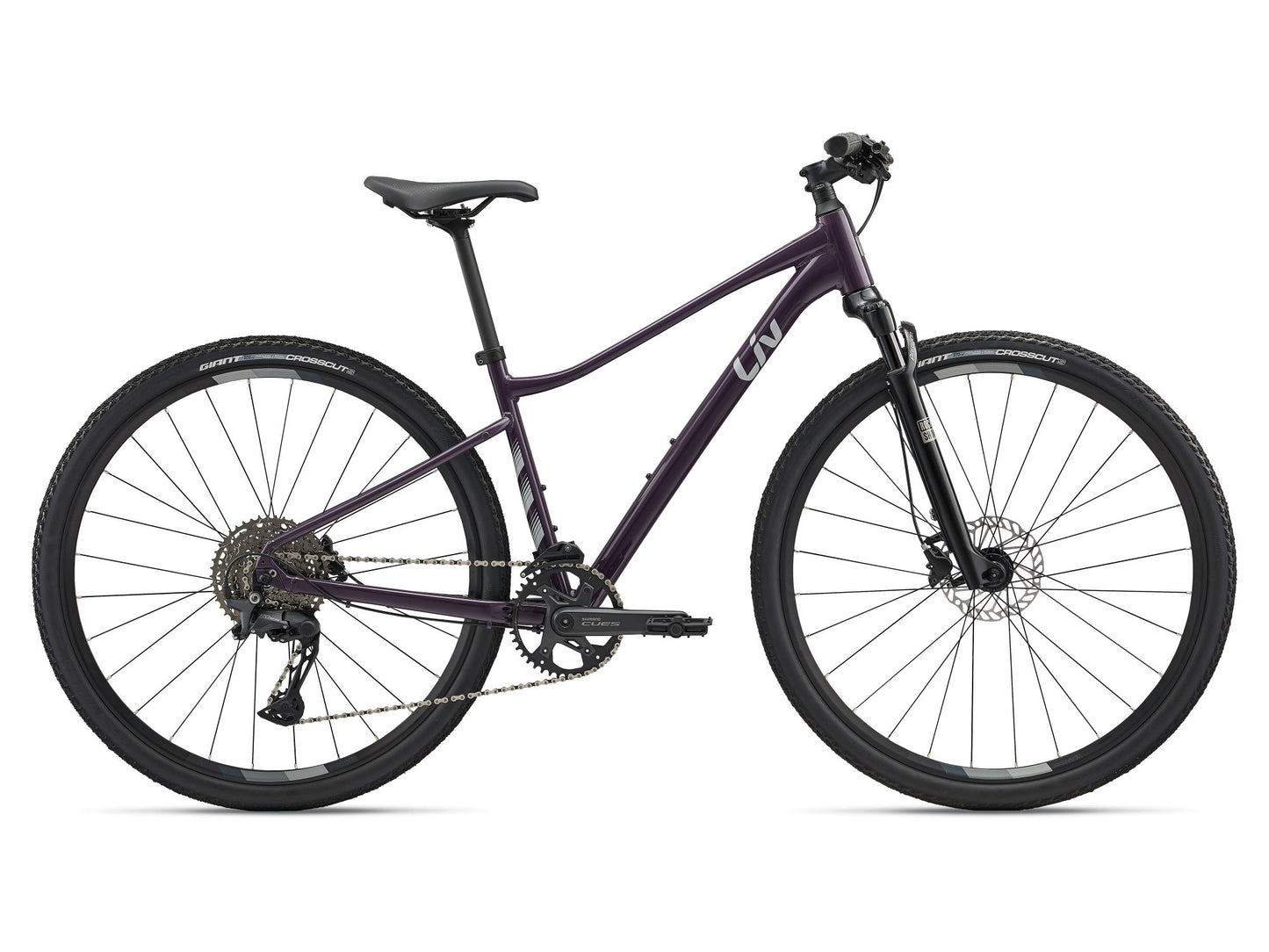 GIANT LIV ROVE 1 HYBRID BIKE 2026 TYRIAN PURPLE
