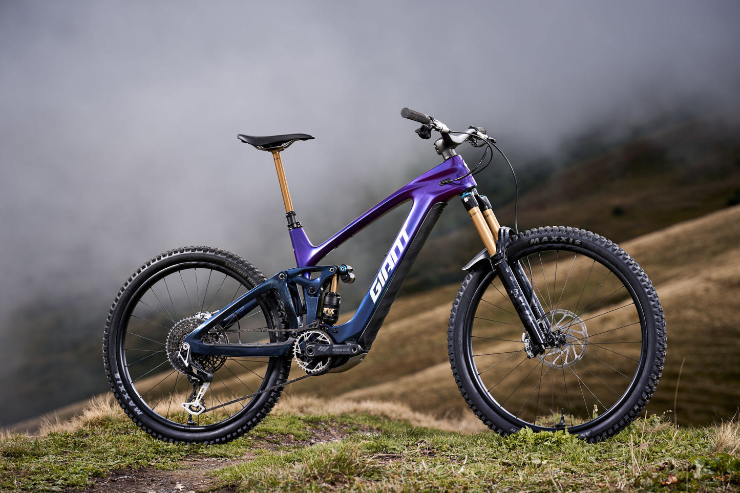 GIANT REIGN ADVANCED E+ 0 eMTB BIKE 2026 PURPLE HAZE/METALLIC NAVY