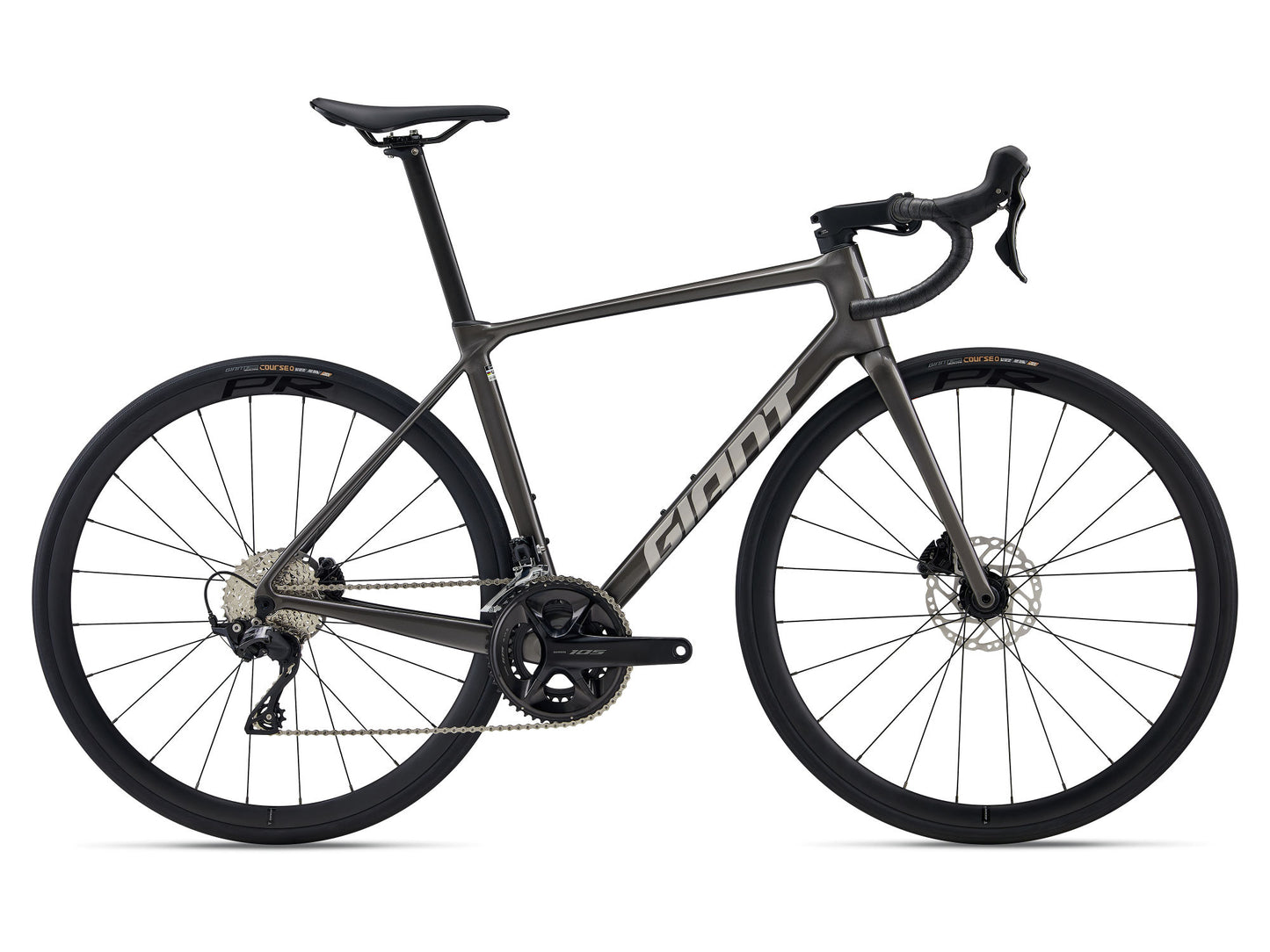 GIANT TCR ADVANCED 2 (PRO COMPACT) ROAD BIKE 2026 STEALTH CHROME