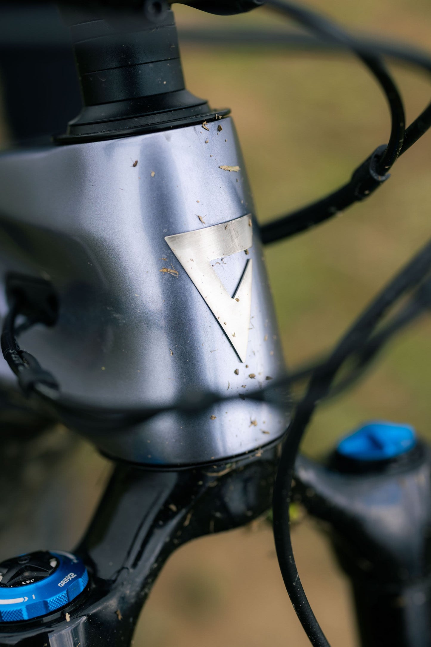 GIANT REIGN ADVANCED E+ 1 eMTB BIKE 2026 MERCURY/CARBON SMOKE
