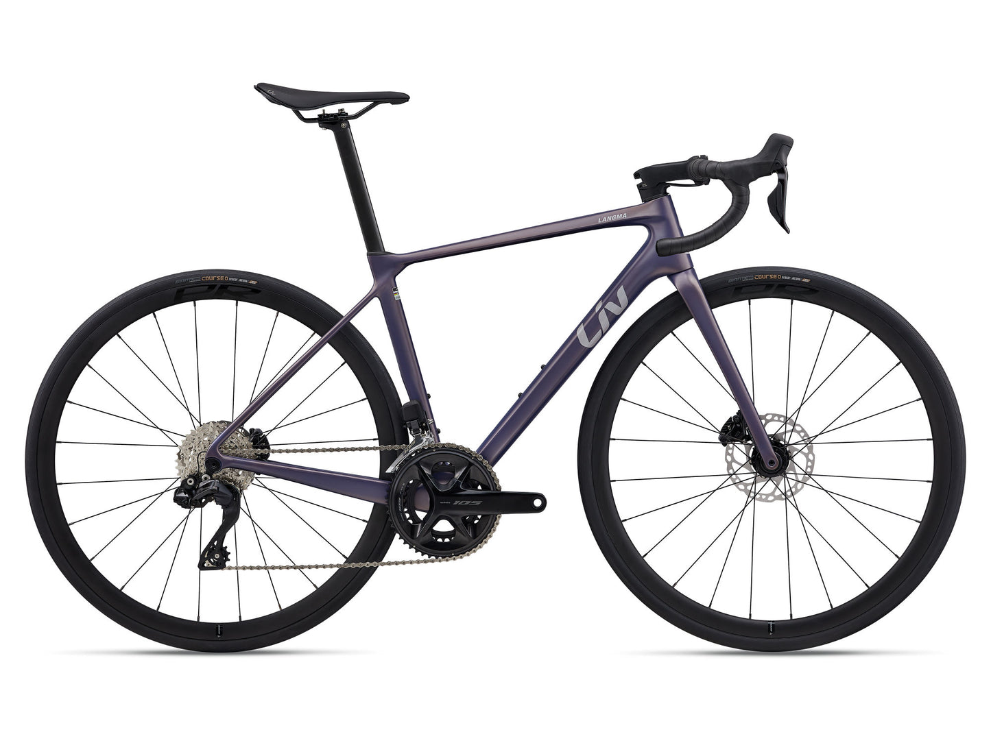GIANT LIV LANGMA ADVANCED 1 (PRO COMPACT) ROAD BIKE 2026 METEORITE MIST