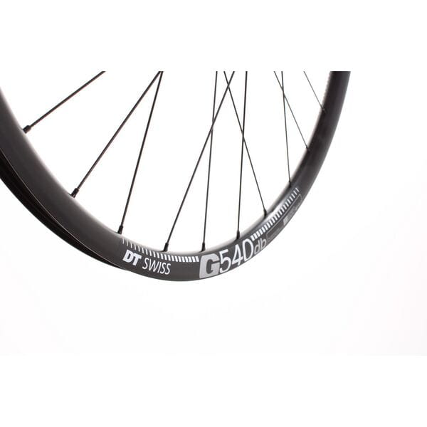 M PART GRAVEL FRONT WHEEL DT 370 CL HUB TA 100X12MM G 540 RIM TLR 650B