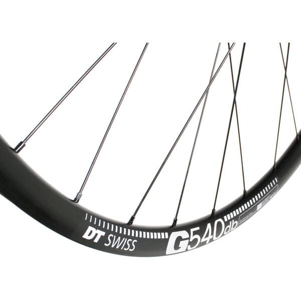 M PART GRAVEL FRONT WHEEL DT 370 CL HUB TA G 540 RIM TLR 700C