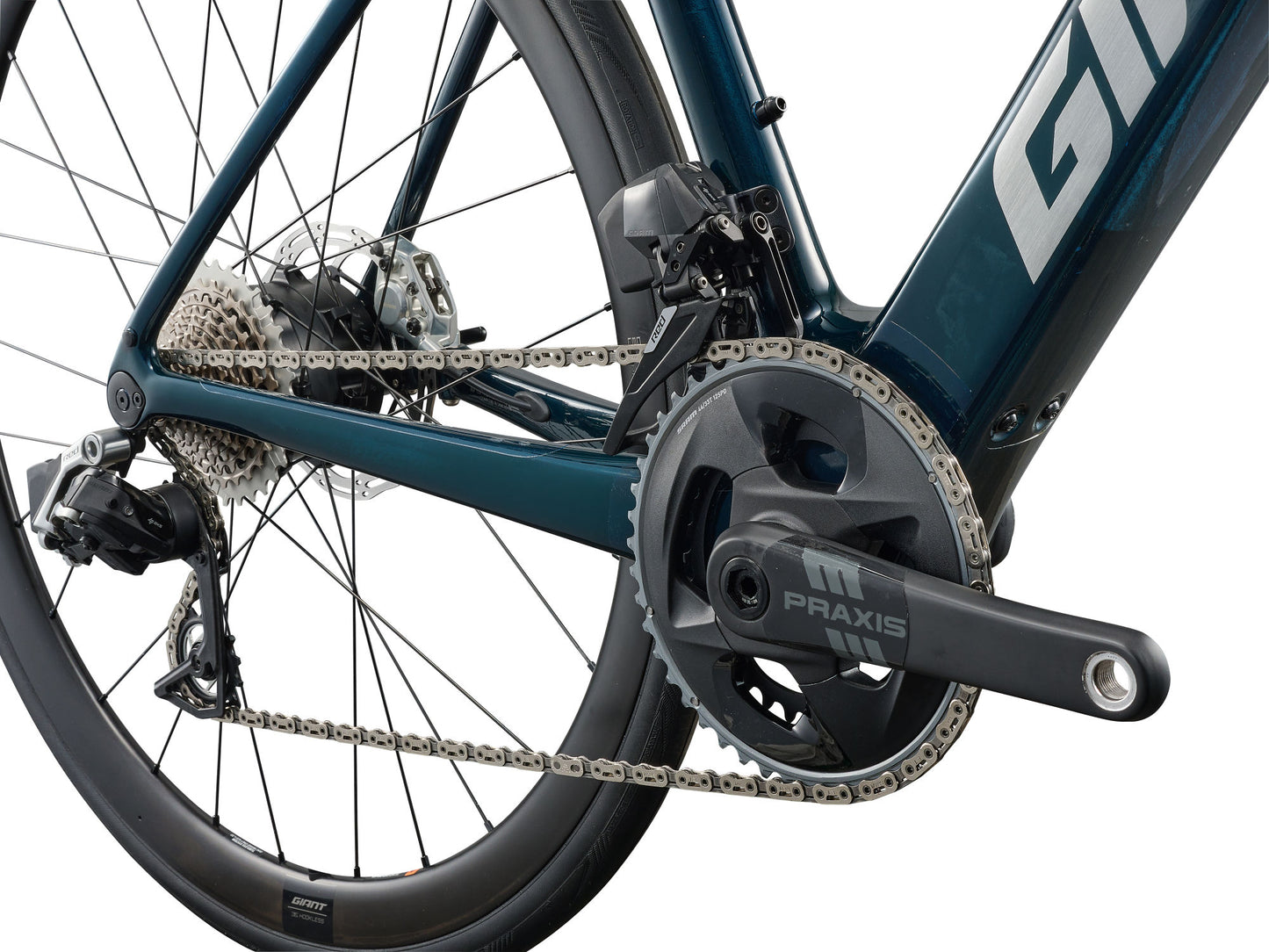 GIANT DEFY ADVANCED E+ ELITE 0 eROAD BIKE 2026 MARIANA BLUE