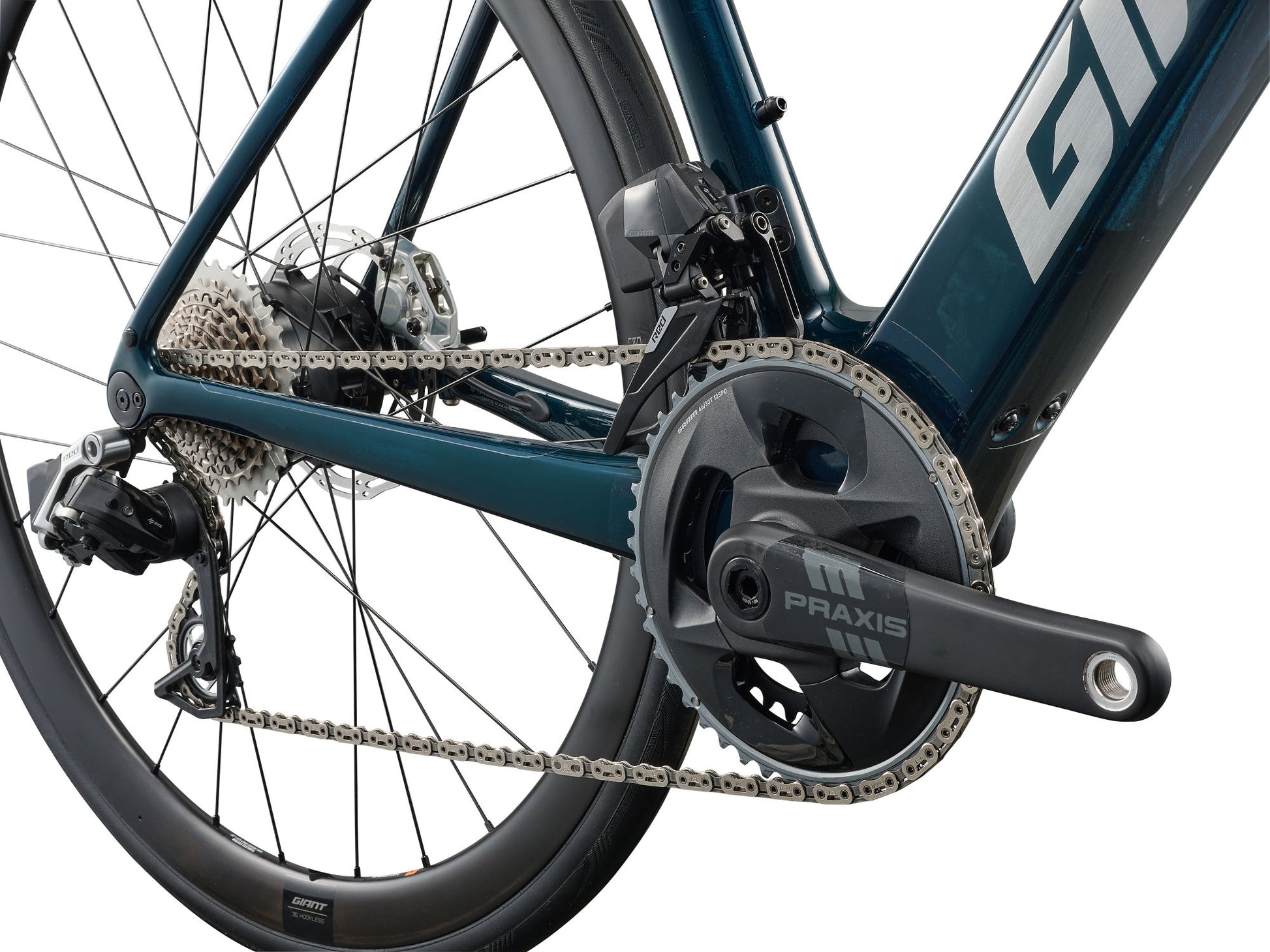 GIANT DEFY ADVANCED E+ ELITE 0 eROAD BIKE 2026 MARIANA BLUE