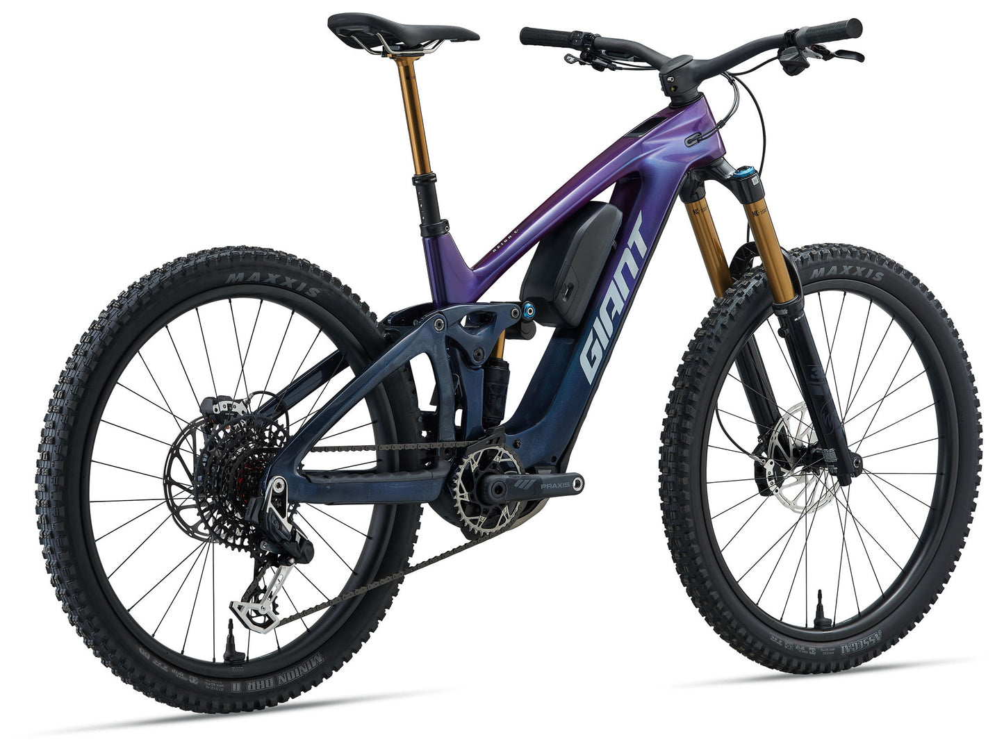 GIANT REIGN ADVANCED E+ 0 eMTB BIKE 2026 PURPLE HAZE/METALLIC NAVY