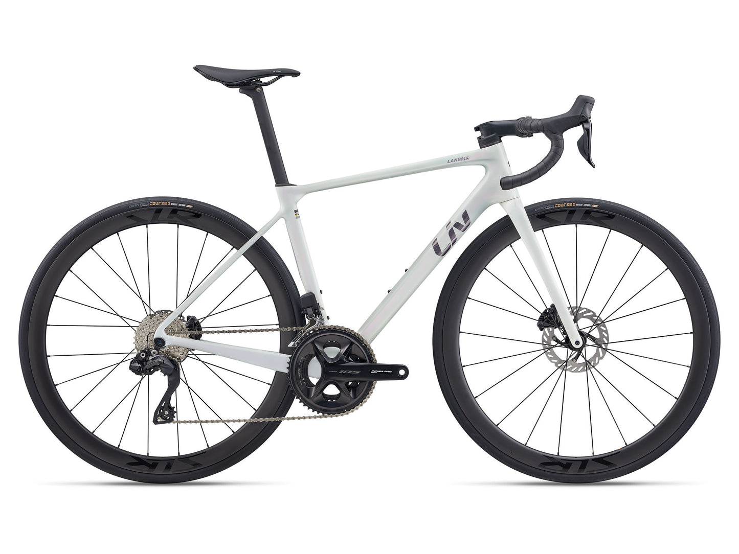 GIANT LIV LANGMA ADVANCED PRO 1 ROAD BIKE 2026 FANCY WHITE