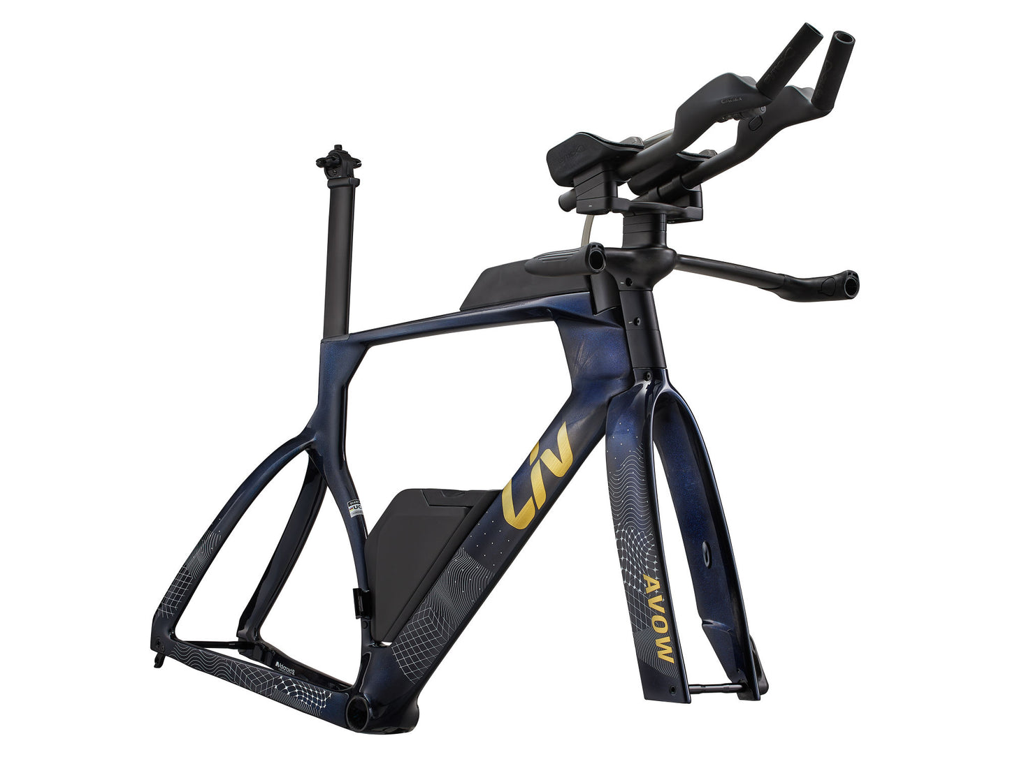 GIANT LIV AVOW ADVANCED SL TRIATHLON FRAMESET ULTRA NAVY