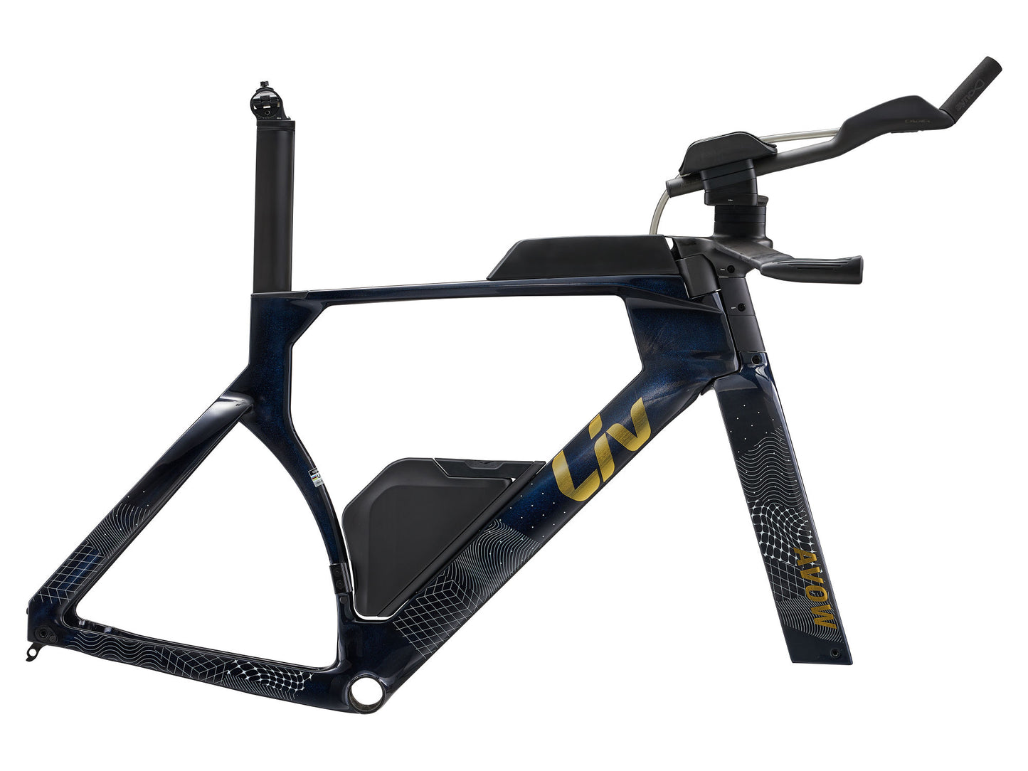 GIANT LIV AVOW ADVANCED SL TRIATHLON FRAMESET ULTRA NAVY