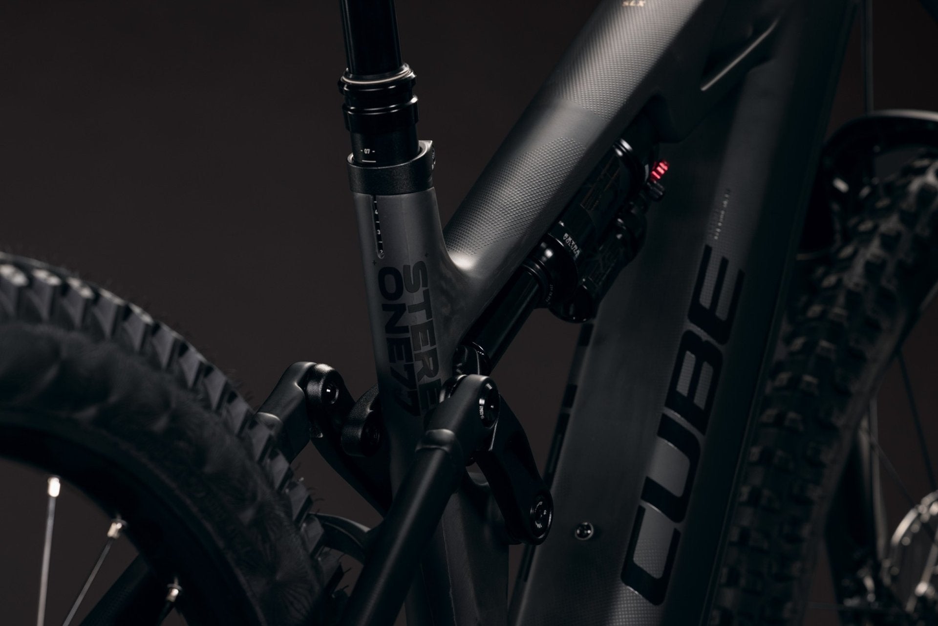 CUBE STEREO HYBRID ONE77 HPC SLX 800 eMTB BIKE 2027 BLACKLINE
