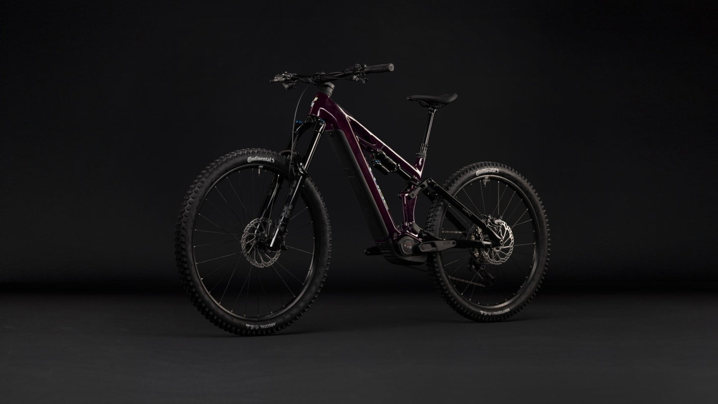 CUBE STEREO HYBRID ONE77 HPC SLX 800 eMTB BIKE 2027 LIQUIDRED 'N' BLACK