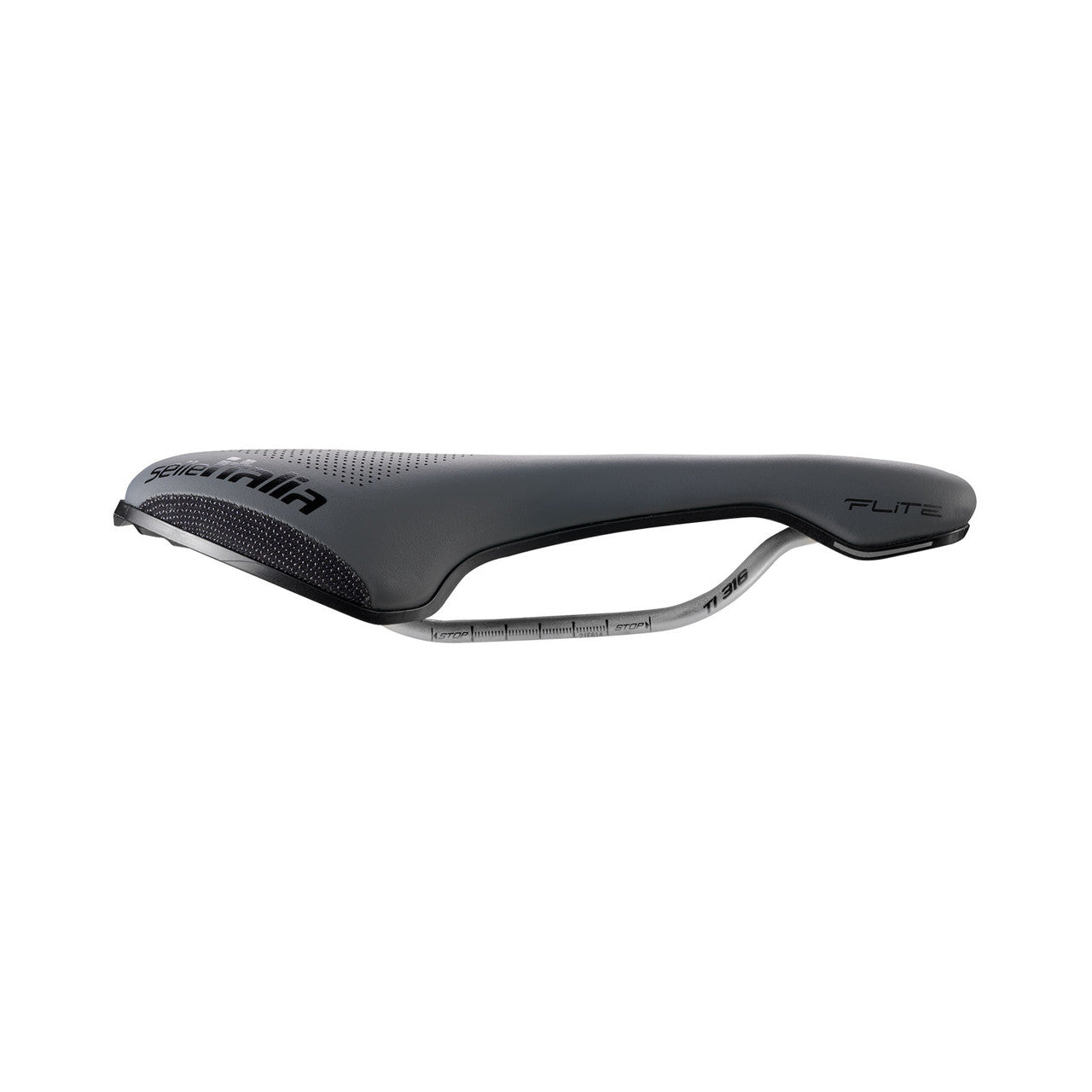SELLE ITALIA FLITE BOOST X-CROSS TI 316 SUPERFLOW SADDLE GREY