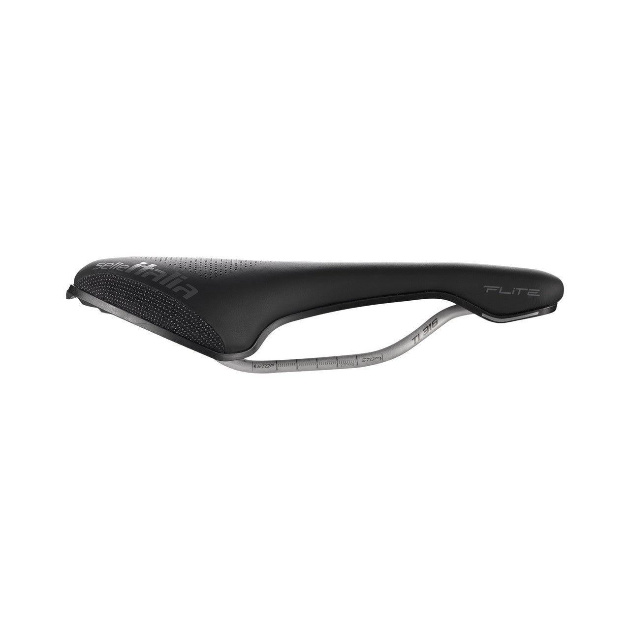 SELLE ITALIA FLITE BOOST X-CROSS TI 316 SUPERFLOW SADDLE BLACK