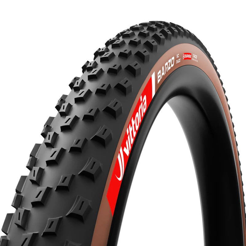 VITTORIA BARZO XC RACE 29" GRAPHENE+SILICA TLR FOLDING TYRE BROWN