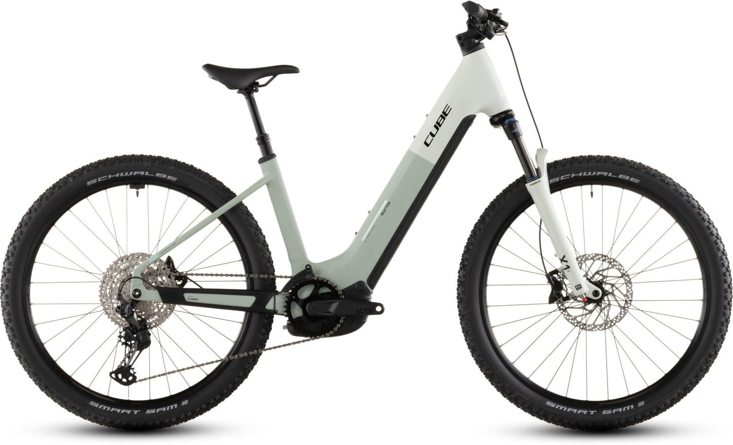 CUBE REACTION HYBRID PRO 800 EASY ENTRY eMTB BIKE 2026 DESERTSTONE' N 'DRIEDHERBS