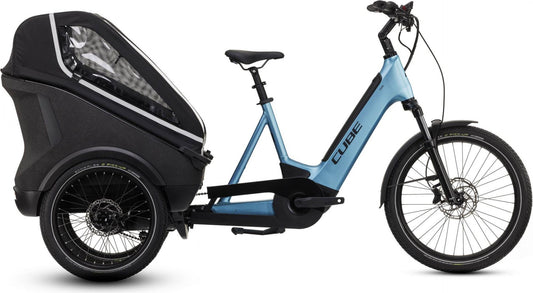 CUBE TRIKE FAMILY HYBRID 750 E-BIKE 2024 - BLUE 'N' REFLEX