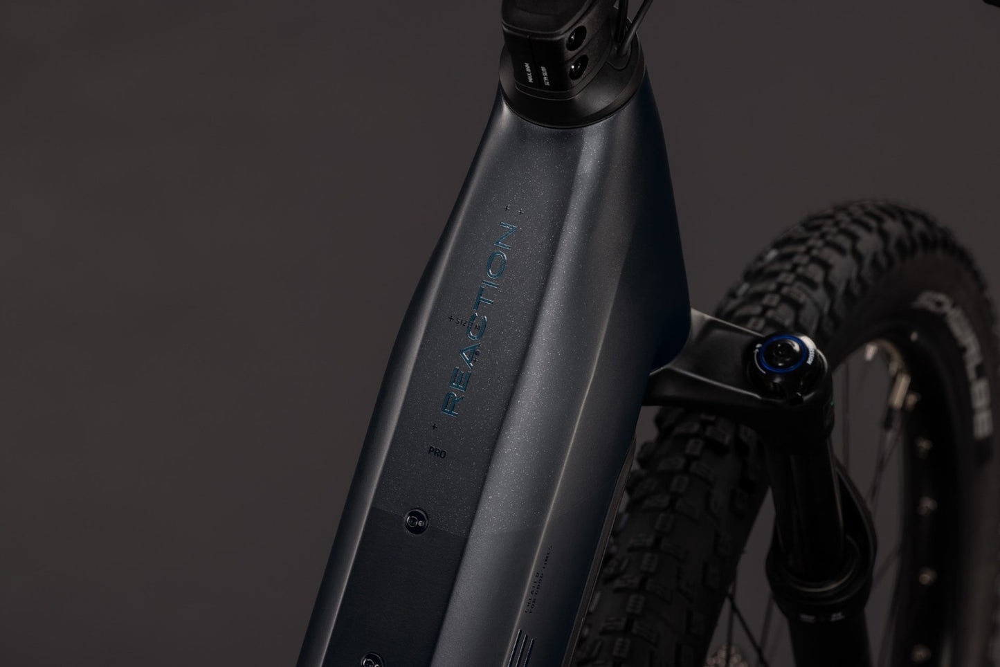 CUBE REACTION HYBRID PRO 800 HARDTAIL eMTB BIKE 2027 SILVERDUST 'N' PRISM (EASY ENTRY)