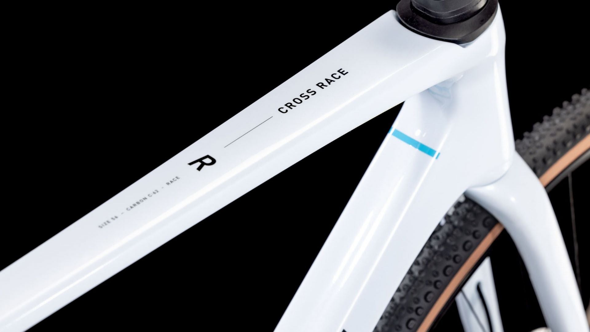 CUBE CROSS RACE C:62 RACE CYCLOCROSS BIKE 2025 POLARWHITE' N 'BLUE