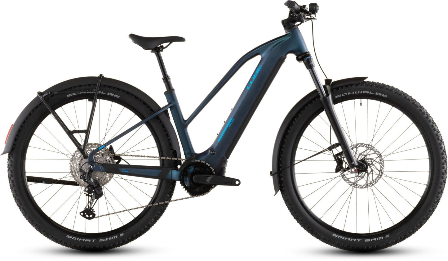 CUBE REACTION HYBRID PRO 800 FE TRAPEZE eMTB BIKE 2026 NEBULAR' N 'DAZZLE