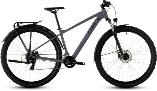 CUBE AIM ONE FE HARDTAIL MTB BIKE 2026 SMOKE' N 'BLACK