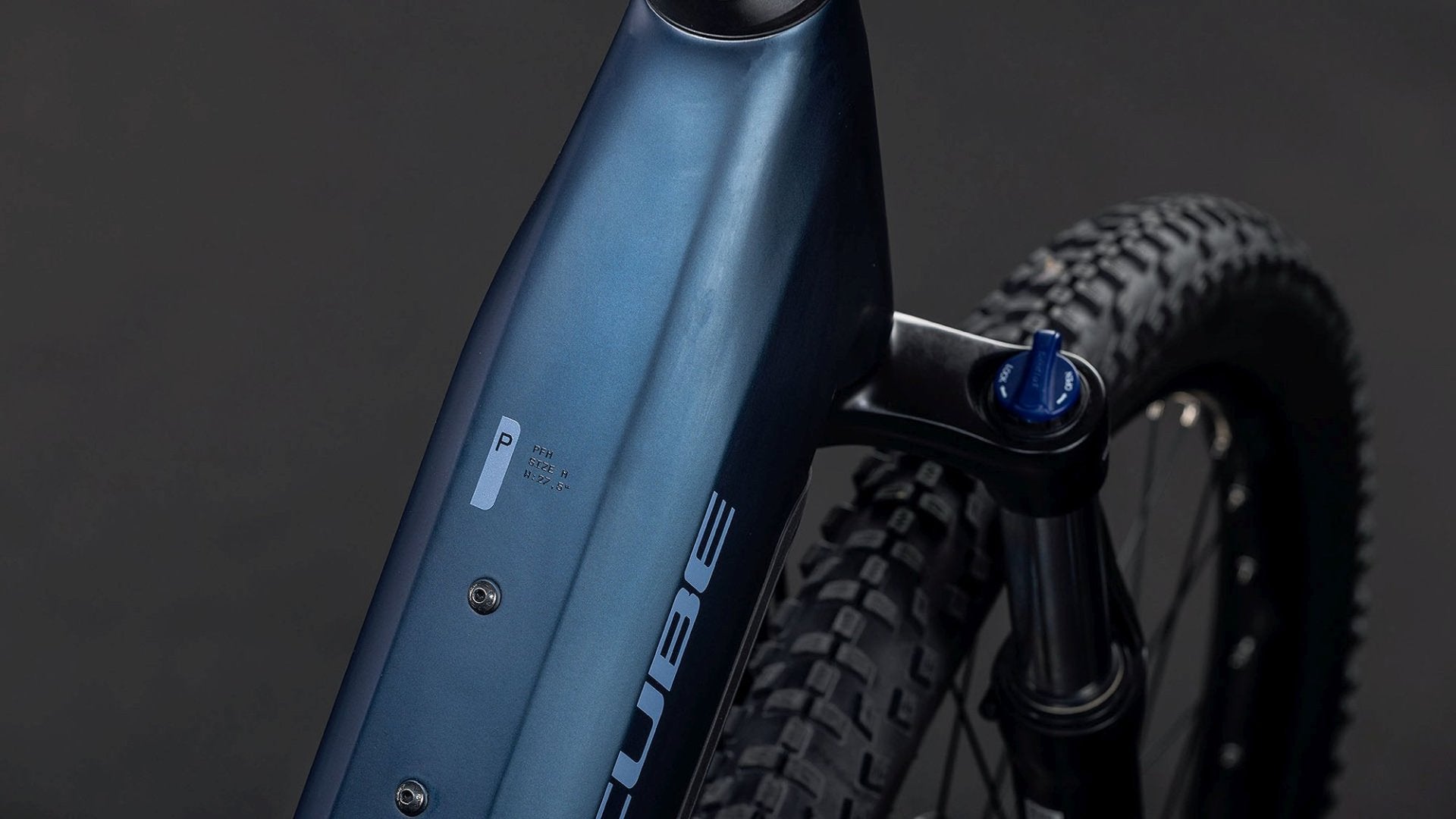 CUBE REACTION HYBRID PERFORMANCE 600 EASY ENTRY eMTB BIKE 2026 INDIGOBLUE' N 'REFLEX