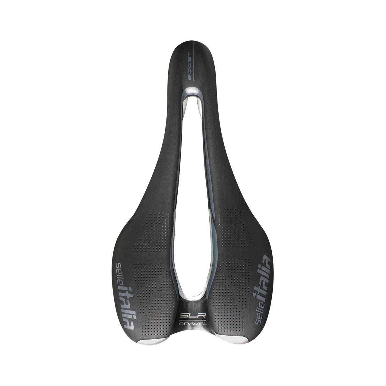 SELLE ITALIA SLR BOOST GRAVEL TI 316 SUPERFLOW SADDLE BLACK