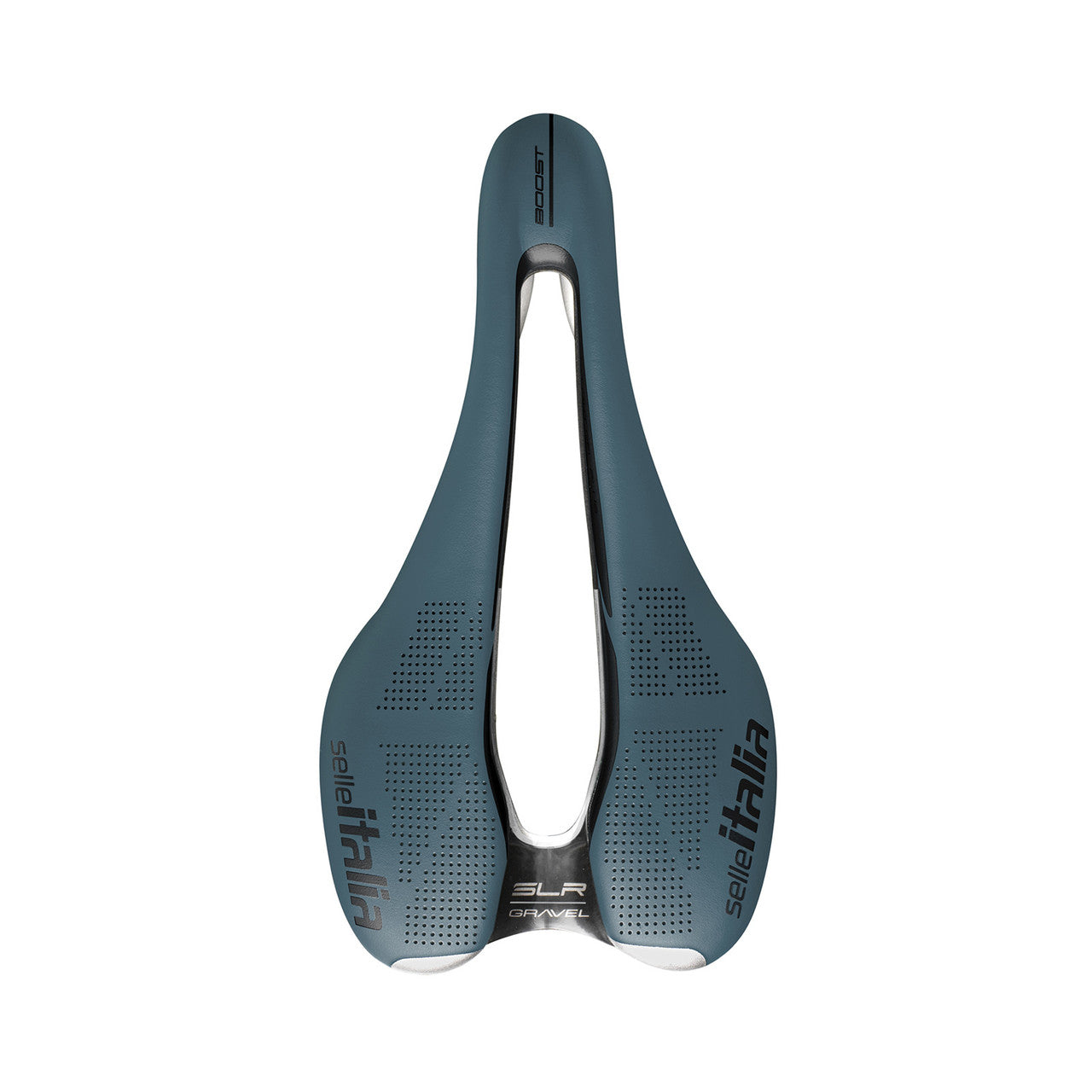 SELLE ITALIA SLR BOOST GRAVEL TI 316 SUPERFLOW SADDLE BLUE GRANITE