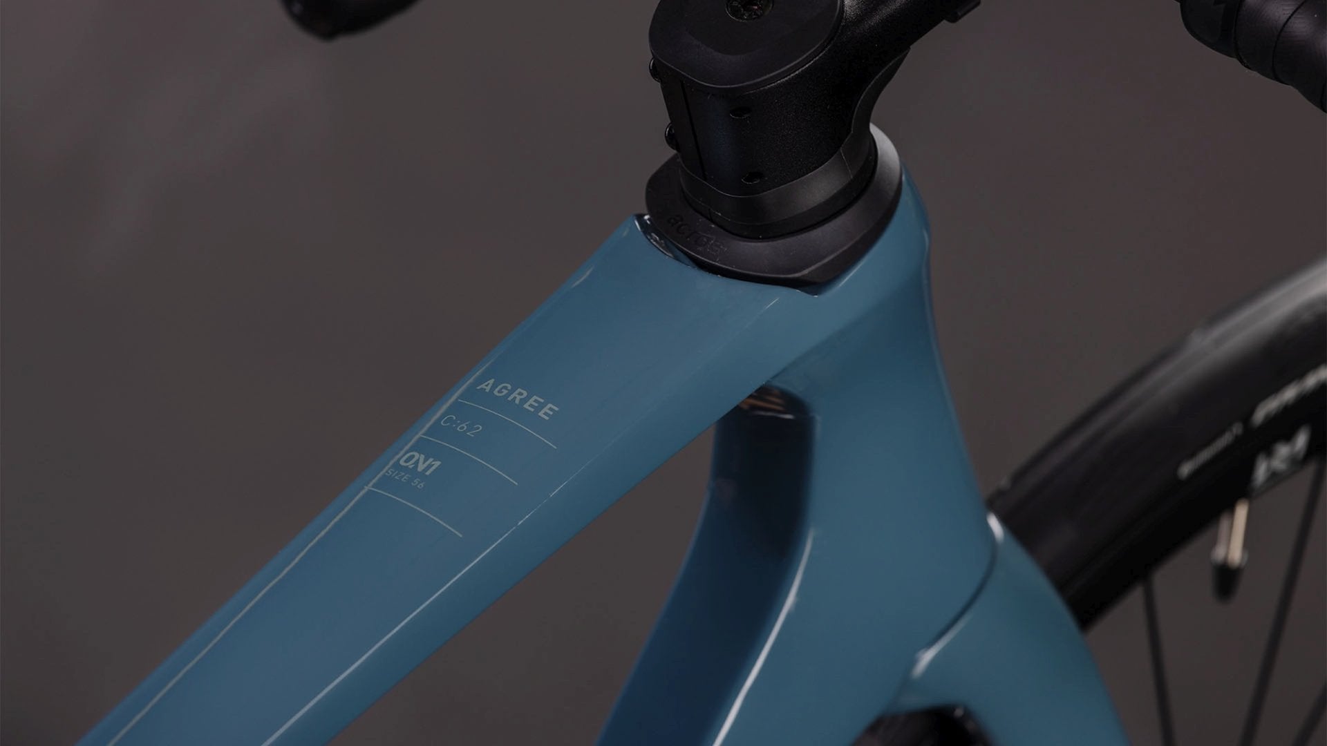 CUBE AGREE C:62 ONE ROAD BIKE 2026 STORM' N 'GREY