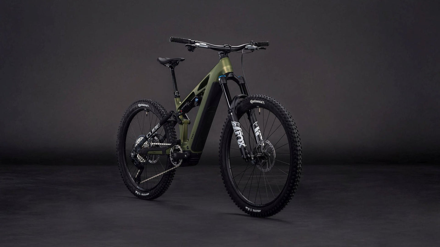 CUBE STEREO HYBRID ONE77 HPC TM 800 eMTB BIKE 2026 REEDGREEN' N 'MATRIX