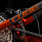 CUBE AMS ONE11 C:68X PRO 29 FULL SUSPENSION MTB BIKE 2025 ELECTRICORANGE' N 'CARBON