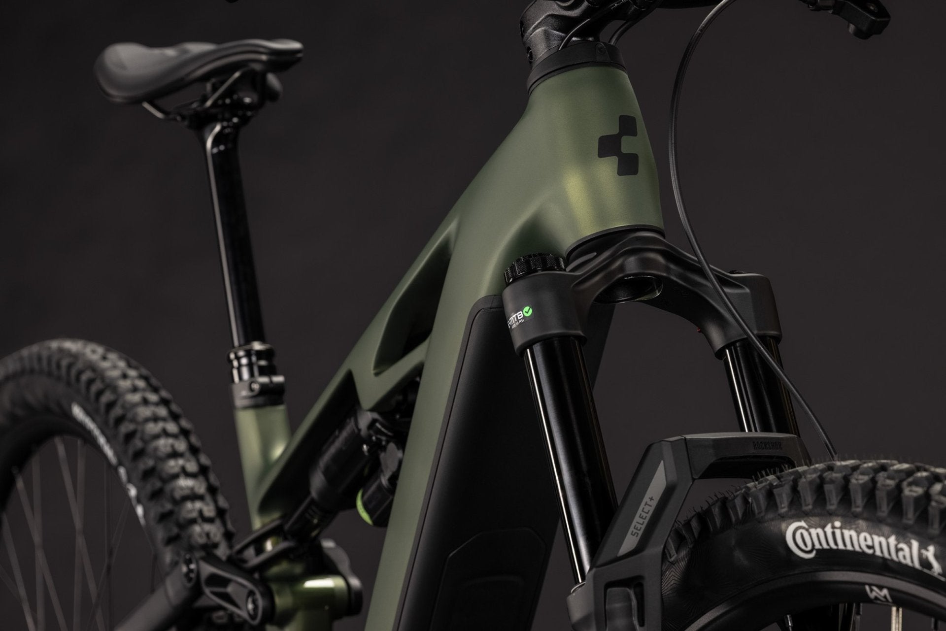 CUBE STEREO HYBRID ONE44 HPC TM 800 eMTB BIKE 2027 REEDGREEN 'N' GILLS