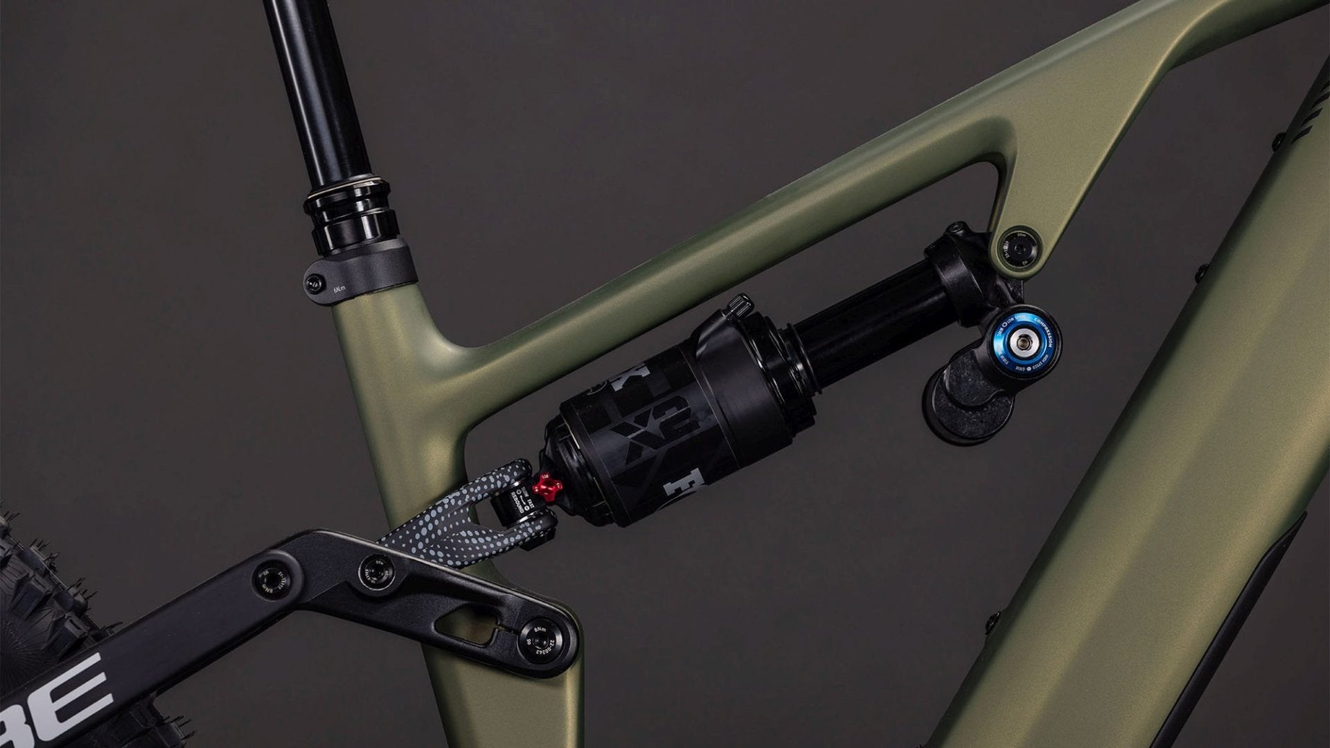 CUBE AMS HYBRID ONE77 C:62 TM 600X eMTB BIKE 2026 REEDGREEN' N 'MATRIX